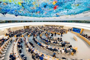 El Consejo de Derechos Humanos sesionará hasta el 3 de febrero en Ginebra.