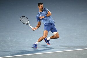 Novak Djokovic, a los 35 años, busca su décimo título en Australia (Fuente: AFP)