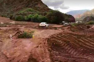 Una tormenta provocó crecidas y destrozos en los Valles Calchaquíes 
