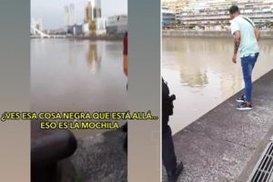 Puerto Madero: un chico murió ahogado tras tirarse al agua para buscar su mochila