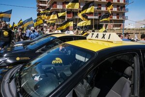 Mar del Plata: segunda protesta de taxistas en una semana