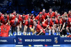 Dinamarca gana el Mundial de Handball tras superar a Francia en la final   (Fuente: AFP)