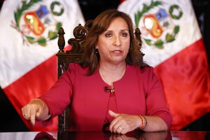 Dina Boluarte: "Digamos al Perú entero que nos vamos todos"  (Fuente: EFE)