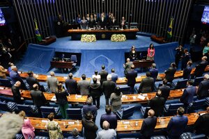 Brasil: perdió el candidato de Bolsonaro a presidir el senado (Fuente: AFP)