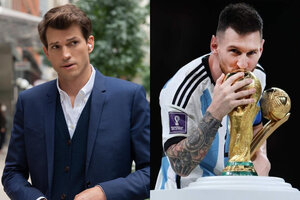 Ashton Kutcher no ocultó su pasión por la selección argentina y por Lionel Messi: "Debería estar en la Biblia"