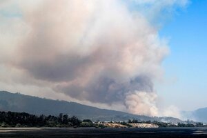 Cuatro muertos por los incendios forestales en el sur de Chile (Fuente: AFP)
