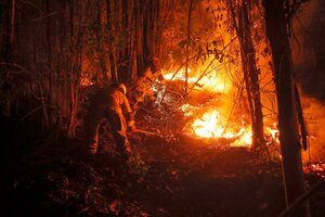 Incendios en Chile: ya son 24 las muertes provocadas por el fuego (Fuente: AFP)