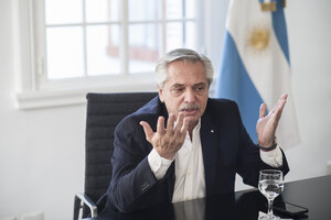 Alberto Fernández se aferra a su candidatura a la reelección e insiste en ir a las PASO (Fuente: Adrián Pérez)