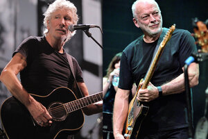 Roger Waters y David Gilmour.