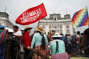 Crisis en Perú: dos meses de manifestaciones en contra del gobierno (Fuente: EFE)
