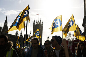 Por qué hay una ola de huelgas en el Reino Unido (Fuente: AFP)