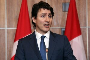 Derribaron otra nave no identificada en Canadá: qué dijo Justin Trudeau