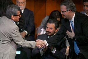 El gobierno colombiano y el ELN reanudaron diálogo en México (Fuente: AFP)