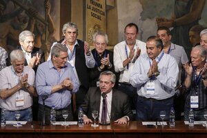 Mesa política del Frente de Todos: Omar Plaini anticipó que el sindicalismo tendrá representantes  (Fuente: Bernardino Avila)