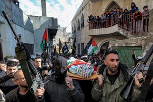 Palestino de 17 años muerto a balazos (Fuente: AFP)