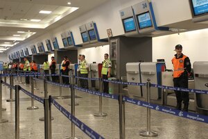 Un bolso olvidado por un pasajero obligó a desplegar el protocolo de seguridad en Aeroparque