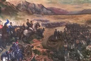 Batalla de Salta, obra de Aristene Papi (1908)