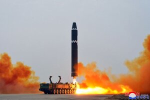 Corea del Norte confirmó haber lanzado un misil intercontinental (Fuente: AFP)