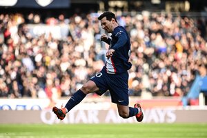 Liga francesa: Messi salvó al PSG con un golazo de tiro libre en la última jugada  (Fuente: AFP)