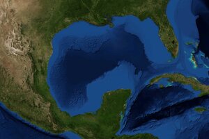 Golfo de México se calienta dos veces más rápido que el resto de los océanos (Fuente: NASA)