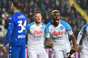 Serie A de Italia: Napoli amplió a 18 puntos su ventaja sobre Inter (Fuente: AFP)