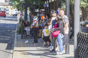 Paro de colectivos: más de 50 líneas sin servicio en la Ciudad y el Conurbano (Fuente: Bernardino Avila)