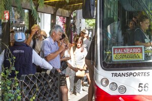 Se levantó el paro de colectivos tras una reunión con el Ministerio de Trabajo (Fuente: Bernardino Avila)