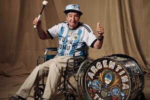 Lo que no se conoce de “El Tula”, el hincha que representa a Argentina en los premios The Best