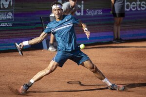Etcheverry y Báez protagonizarán una de las semifinales del ATP de Santiago (Fuente: AFP)