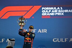 Fórmula 1: Verstappen arrancó la temporada con un triunfo (Fuente: AFP)