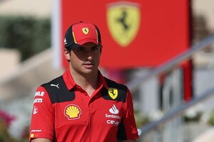 El español Sainz se quejó por el "gran desgaste" de los neumáticos de Ferrari   (Fuente: EFE)