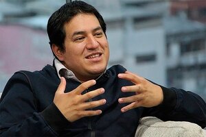 Andrés Arauz: "El de Ecuador es un gobierno de narco-banqueros" (Fuente: Télam)