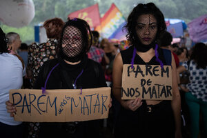 Cámara de Diputados de Brasil aprueba ley de pensión para hijos de víctimas de femicidios (Fuente: EFE)