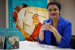 Distinguirán "Las Primeras. Mujeres que hicieron historia", el último libro de Gisela Marziotta