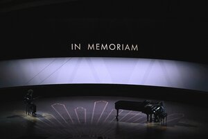 Premios Oscar 2023: Los artistas recordados en el In Memoriam y el show de Lenny Kravitz (Fuente: AFP)
