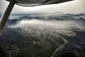 Nube de humo de los incendios forestales durante el segundo semestre de 2022 en el norte salteño. (Fuente: Gentileza Greenpeace)