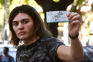 El canje de tickets para a La Scaloneta se desarrolla a buen ritmo en el Monumental (Fuente: Télam)