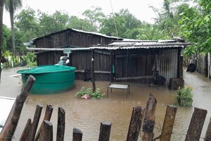 Más de 7.000 familias indígenas están aisladas por las lluvias en Paraguay (Fuente: Organización Tierraviva Paraguay)