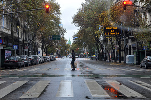 Será un domingo inestable con probabilidad de chaparrones y tormentas en CABA y alrededores. (Fuente: Enrique García Medina)