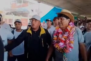 Evo Morales pasó por Jujuy