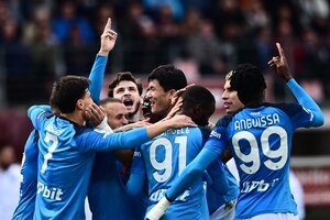 Serie A de Italia: Napoli se florea y va camino al Scudetto (Fuente: AFP)