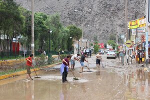 Inundaciones en Perú (Fuente: EFE)