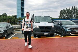 Messi ya está en Ezeiza para los amistosos con la Selección