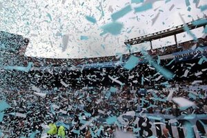 Selección argentina: ¿por qué se vendieron 63 mil entradas si en el Monumental entran 83 mil? (Fuente: Télam)