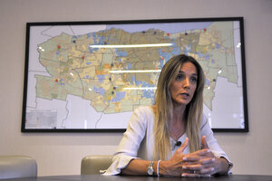 Malena Galmarini sobre una candidatura de Sergio Massa: "Mientras sea ministro de Economía, no puede" (Fuente: Sandra Cartasso)