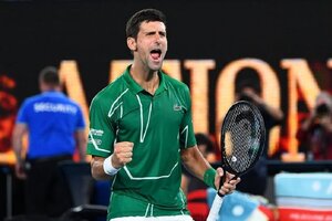 El serbio Novak Djokovic figura segundo en el ranking de la ATP. (Fuente: AFP)