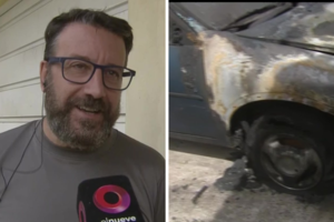 Disputa entre un calesitero y la dueña de un puesto de pochoclos: incendiaron un auto