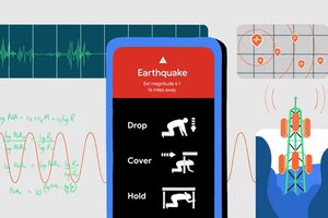 El sistema de Google que notifica alertas de sismos a usuarios de Android. Imagen: captura de video.