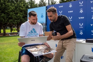 Messi renovó su acuerdo con YPF
