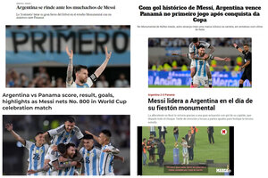 Cómo reflejaron los medios internacionales los festejos de la Selección Argentina